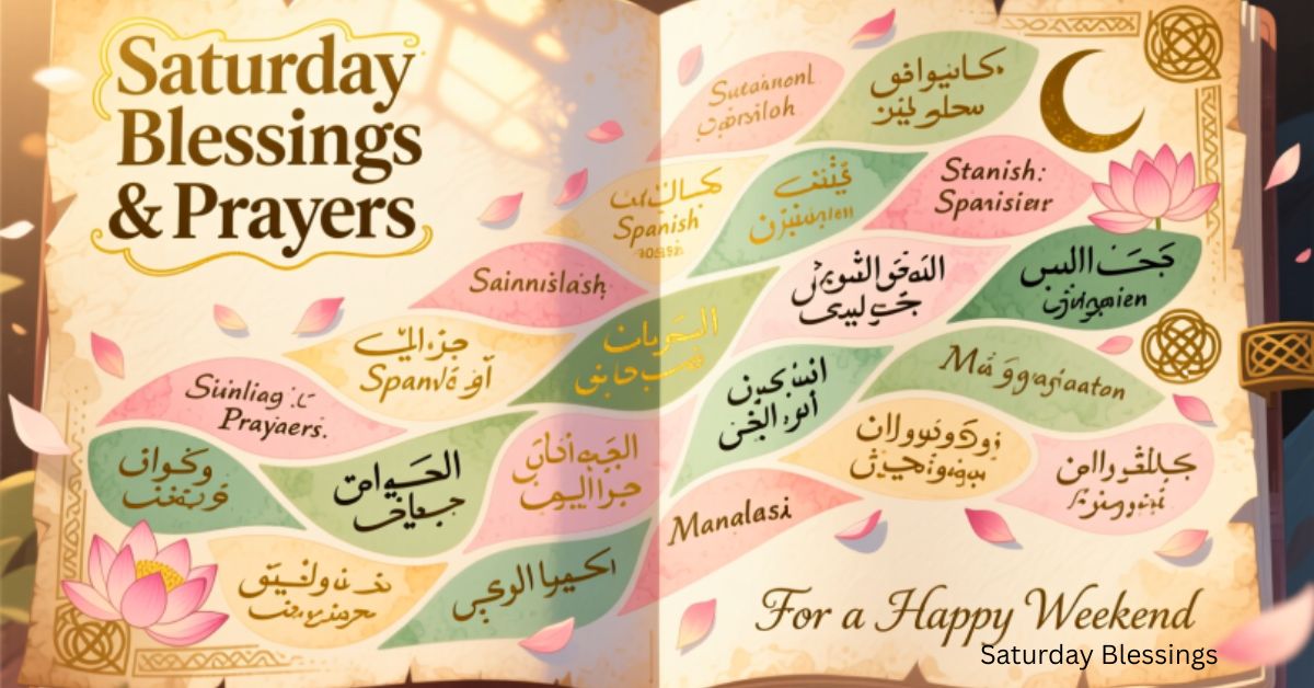 200+ Saturday Blessings and Prayers for a Happy Weekend