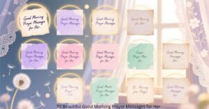 70 Beautiful Good Morning Prayer Messages for Her