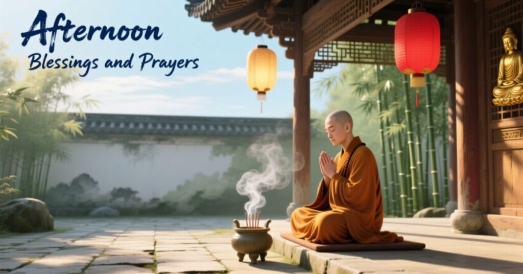 Afternoon Blessings and Prayers 