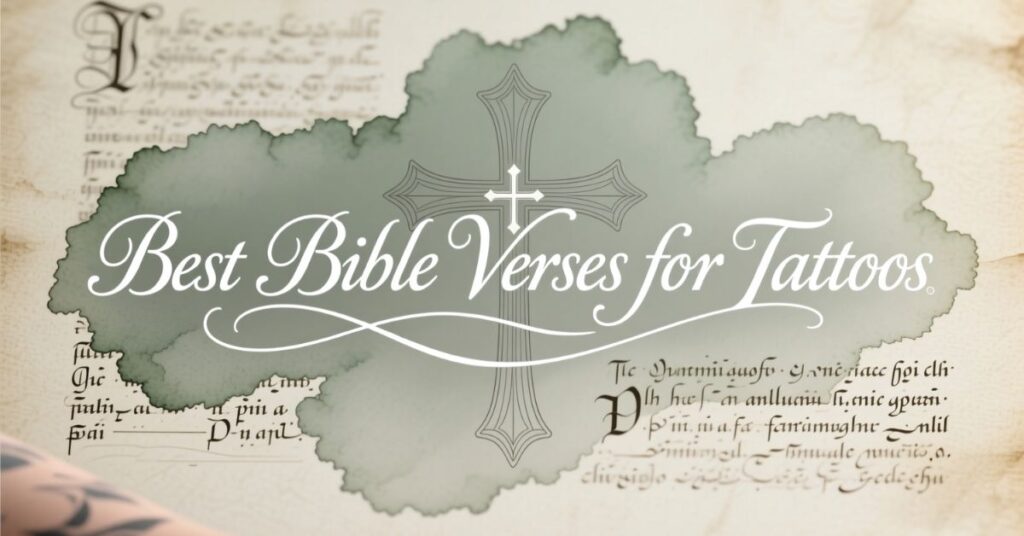 Best Bible Verses for Tattoos