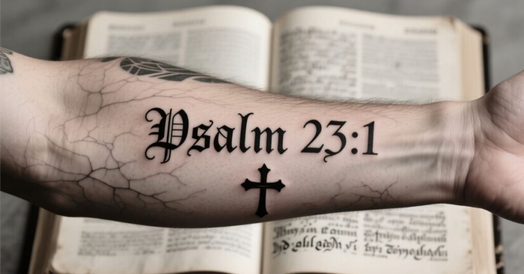 Bible Verse Tattoos for Men