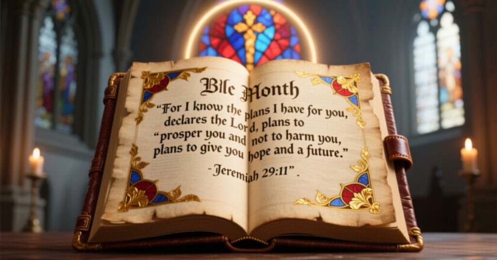 Bible Verse of the month