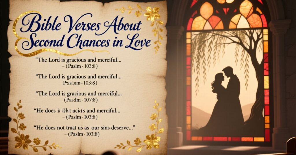 Bible Verses About Second Chances in Love