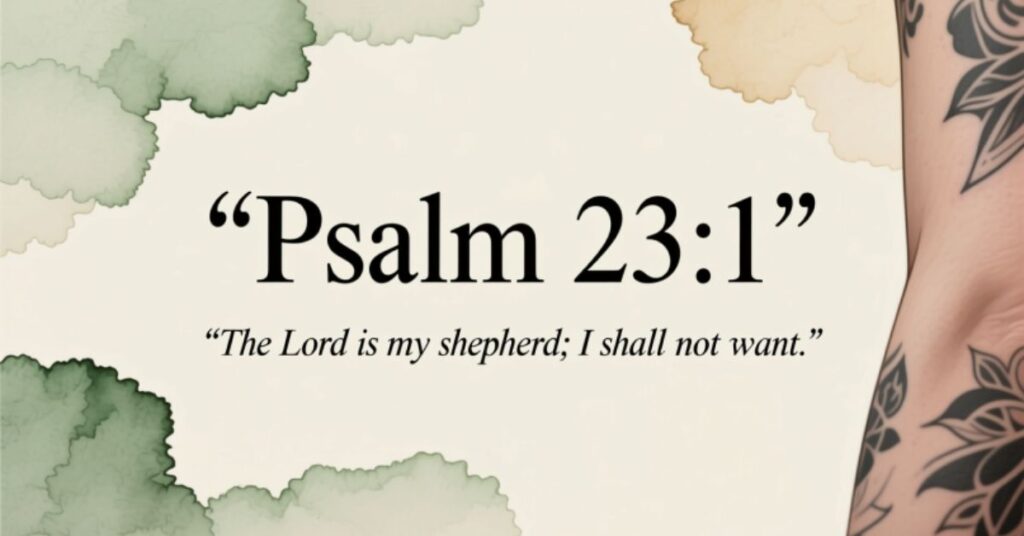 Bible Verses to Get Tattooed