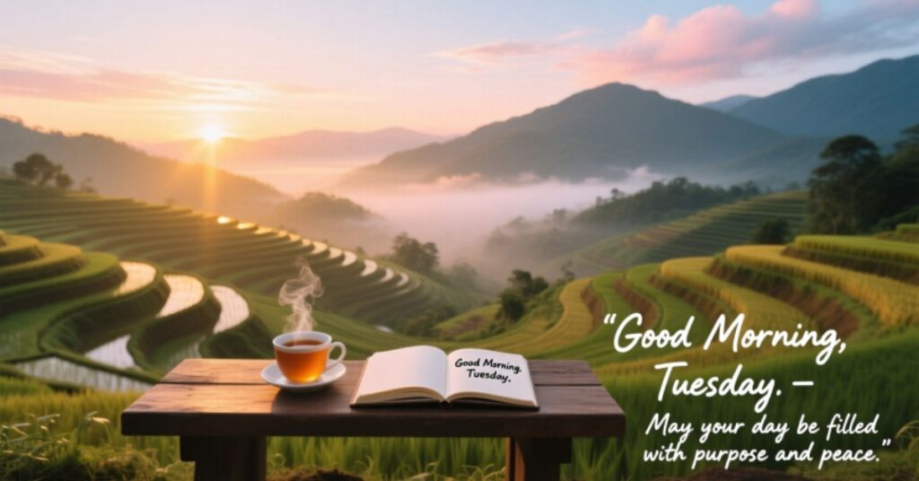 Good morning Tuesday Inspirational blessings