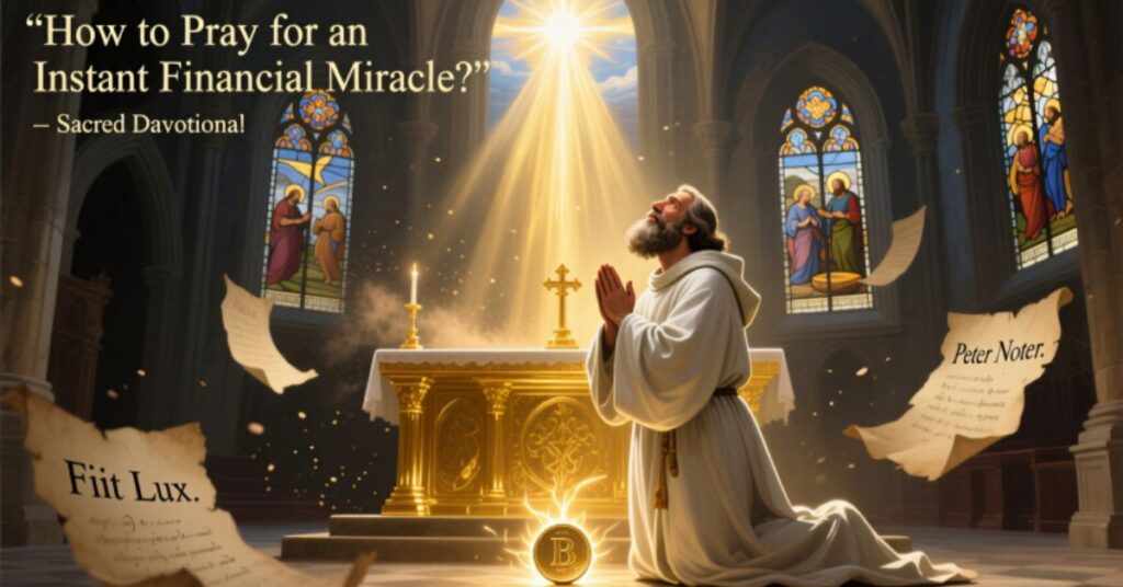 How to Pray for Instant Financial Miracle