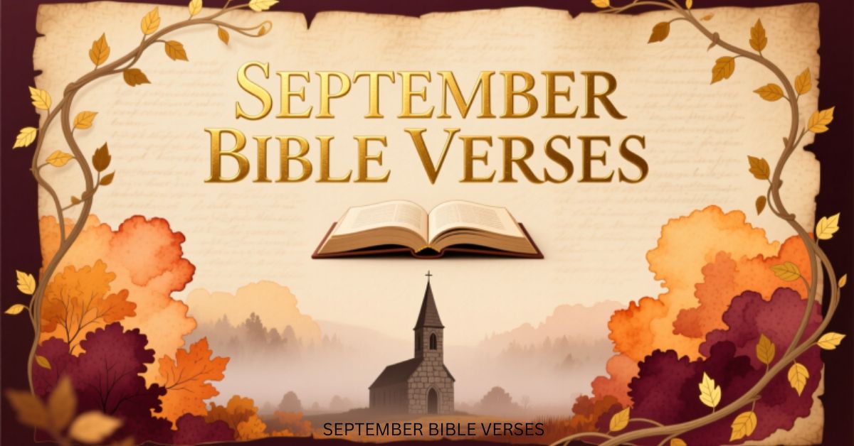 SEPTEMBER BIBLE VERSES