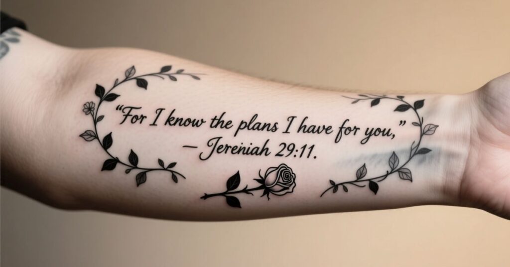Short Bible Verse Tattoos
