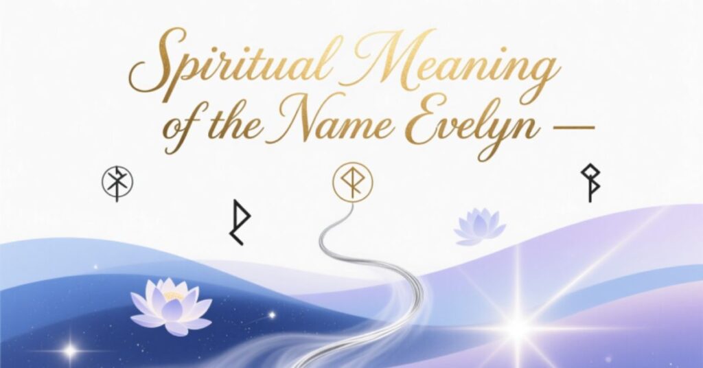 Spiritual Meaning of the Name Evelyn