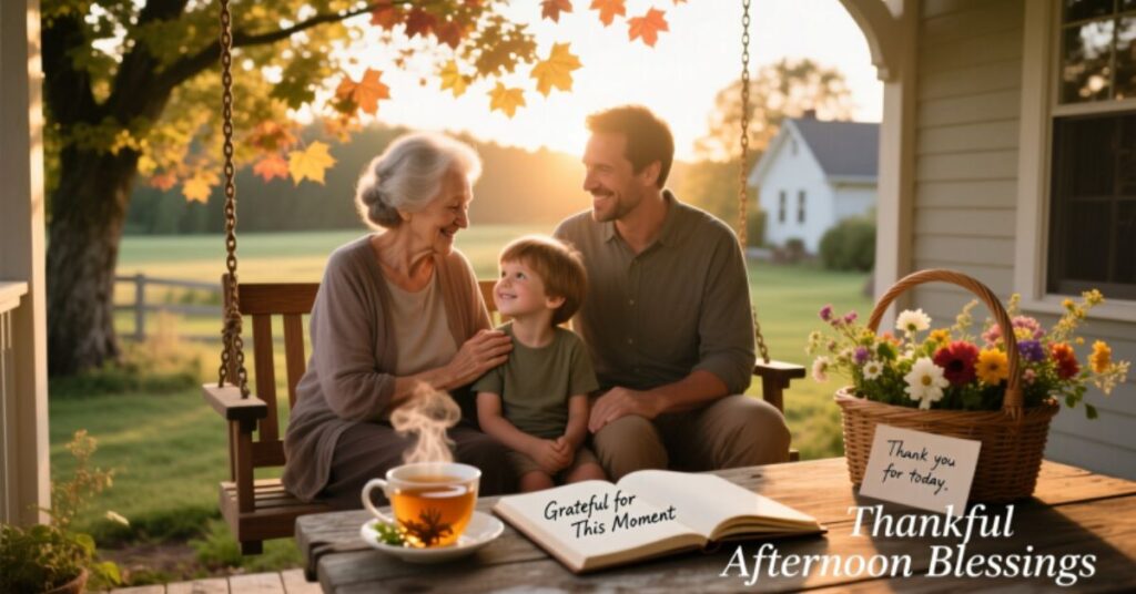 Thankful Afternoon Blessings