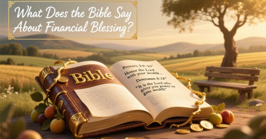 What Does the Bible Say About Financial Blessing