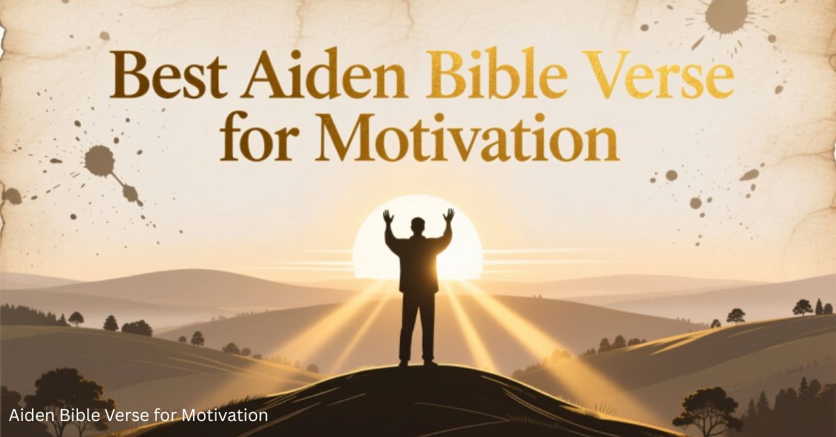 Best Aiden Bible Verse for Motivation