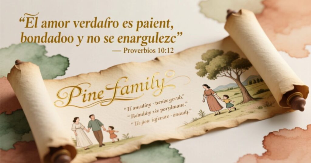 Bible Verses in Spanish About Family
