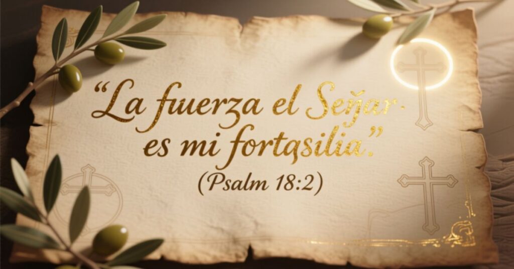 Bible Verses in Spanish About Strength
