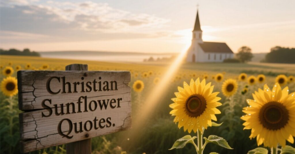 Christian Sunflower Quotes
