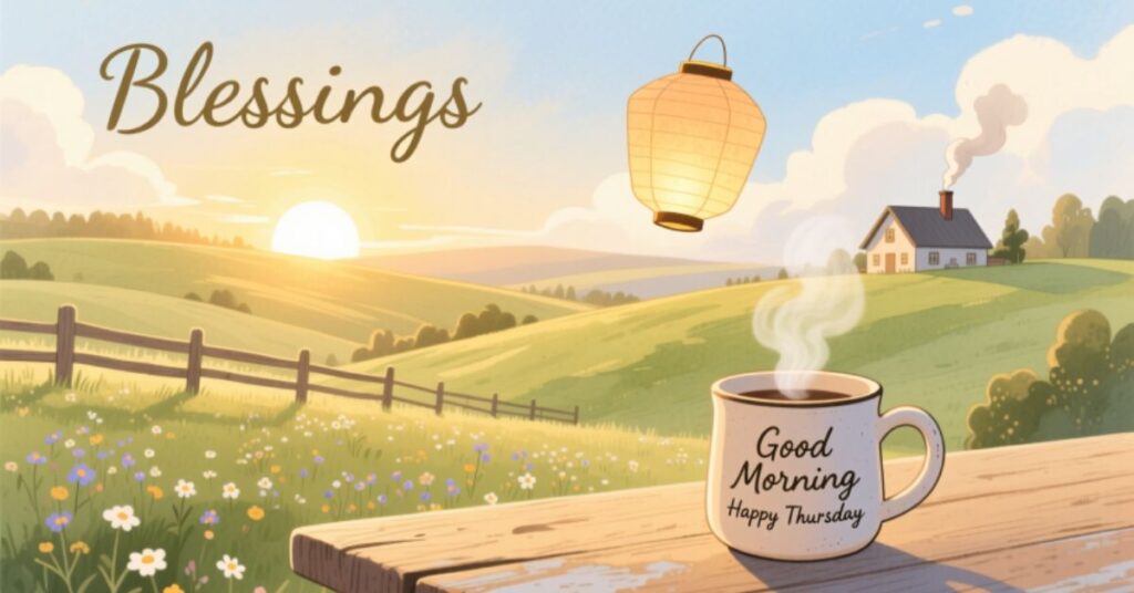 good morning happy thursday blessings