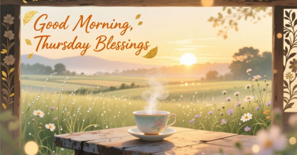 good morning thursday blessings