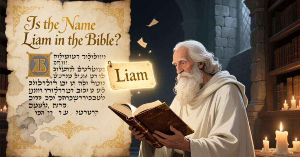 Is the Name Liam in the Bible
