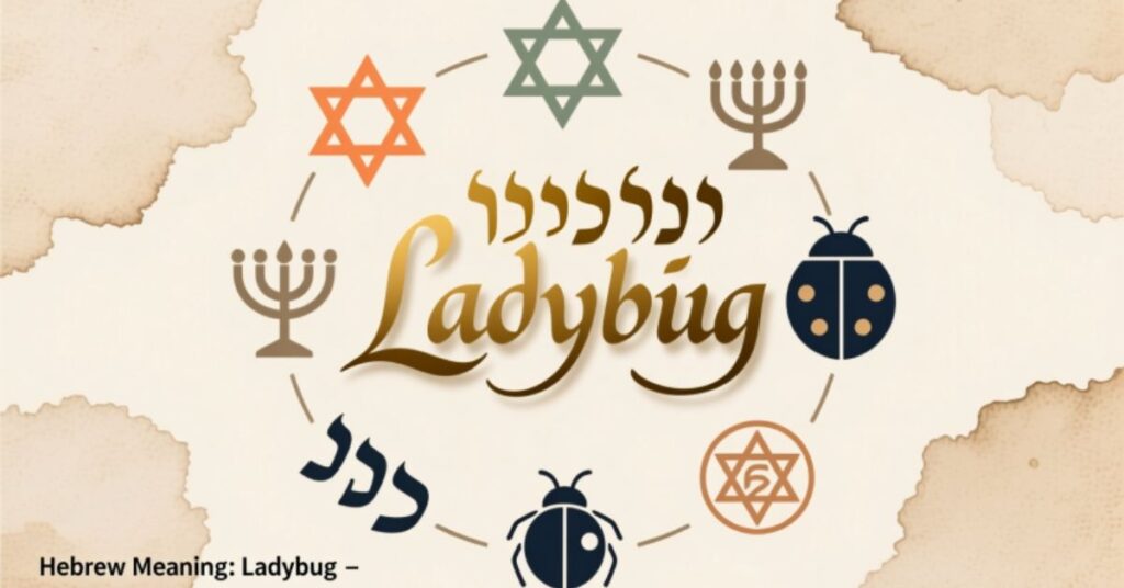 Ladybug Hebrew Meaning
