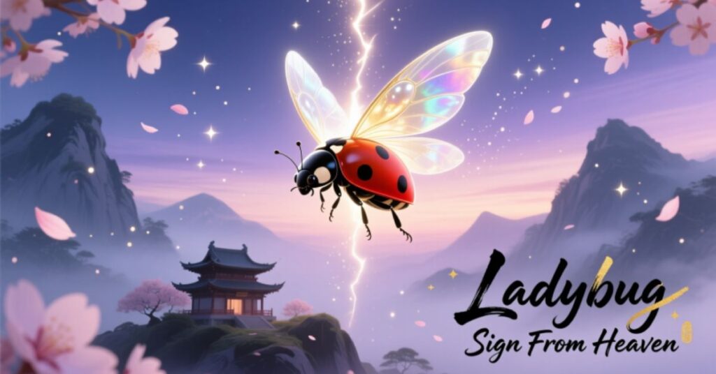 Ladybug Sign From Heaven
