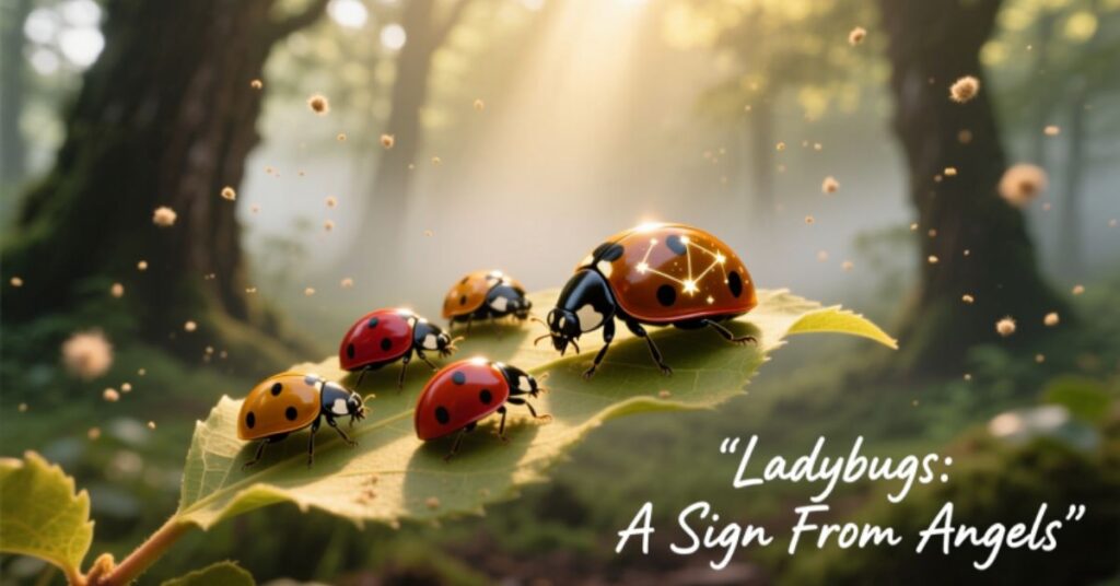 Ladybugs a Sign From Angels
