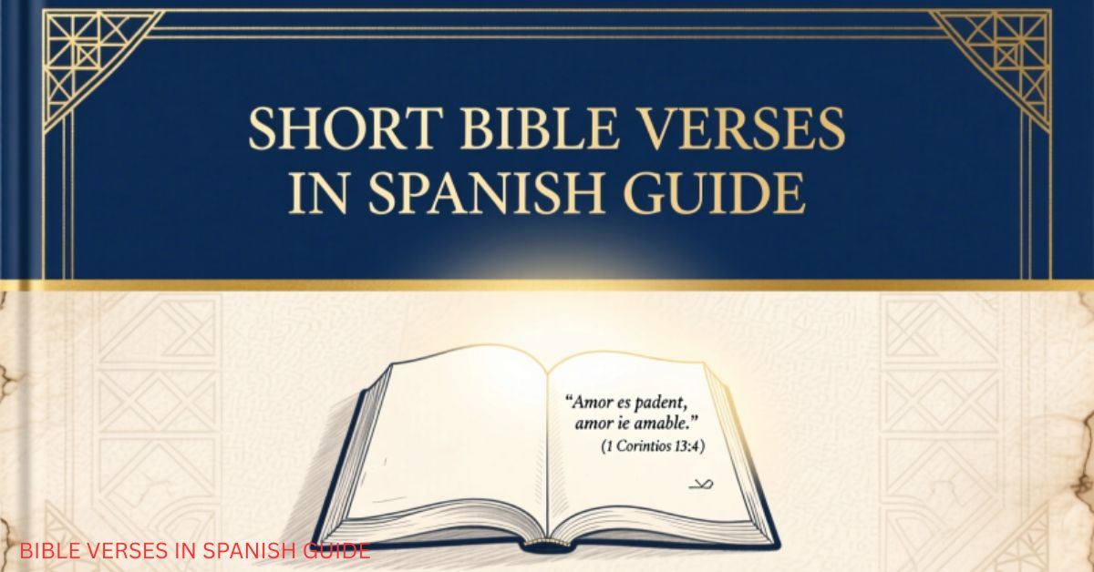 BIBLE VERSES IN SPANISH GUIDE