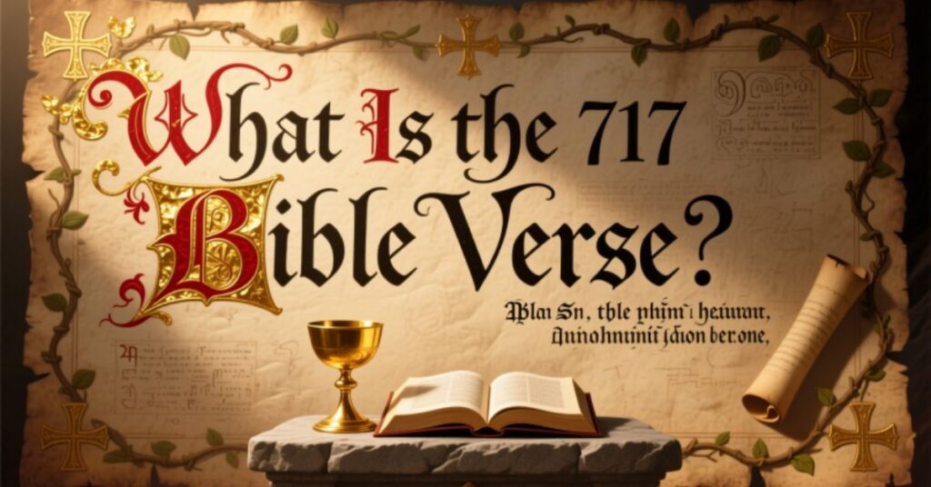 What Is the 717 Bible Verse?