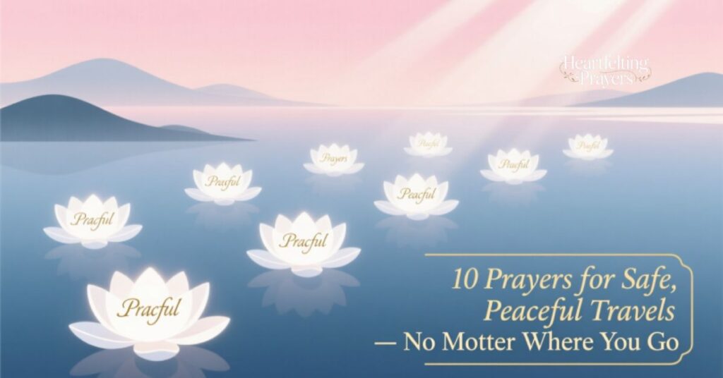10 Prayers for Safe, Peaceful Travels No Matter Where You Go