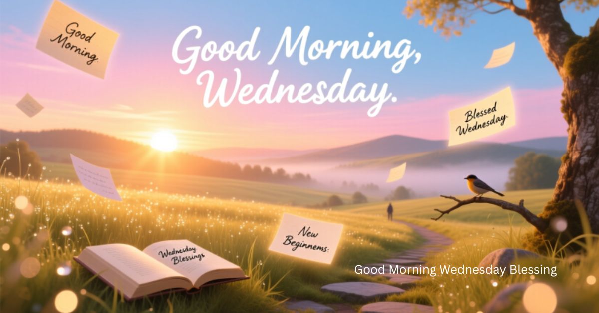 150+ Beautiful Good Morning Wednesday Blessing and Images