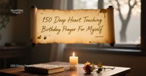 150 Deep Heart Touching Birthday Prayer For Myself