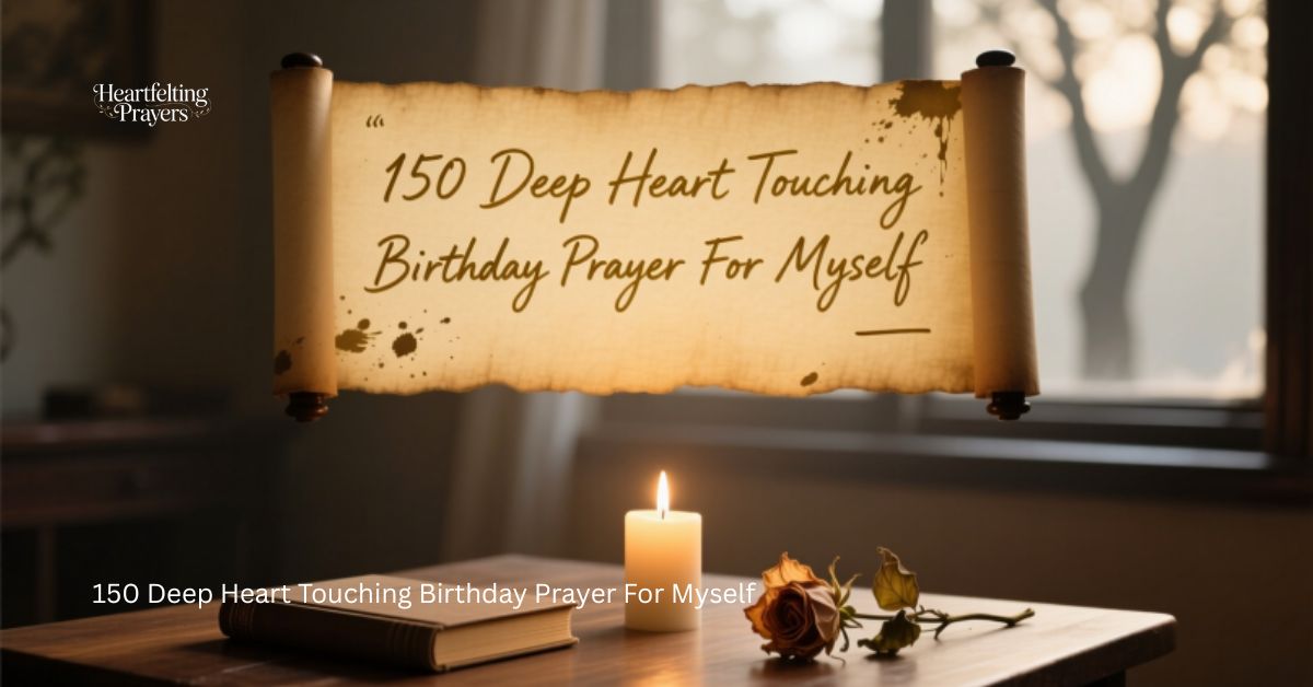 150 Deep Heart Touching Birthday Prayer For Myself