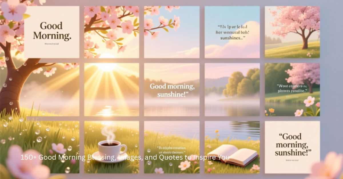 150+ Good Morning Blessing, Images, and Quotes to Inspire You