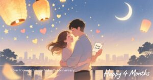 150 Love Romantic Happy 4 Month Anniversary Quotes And Wishes
