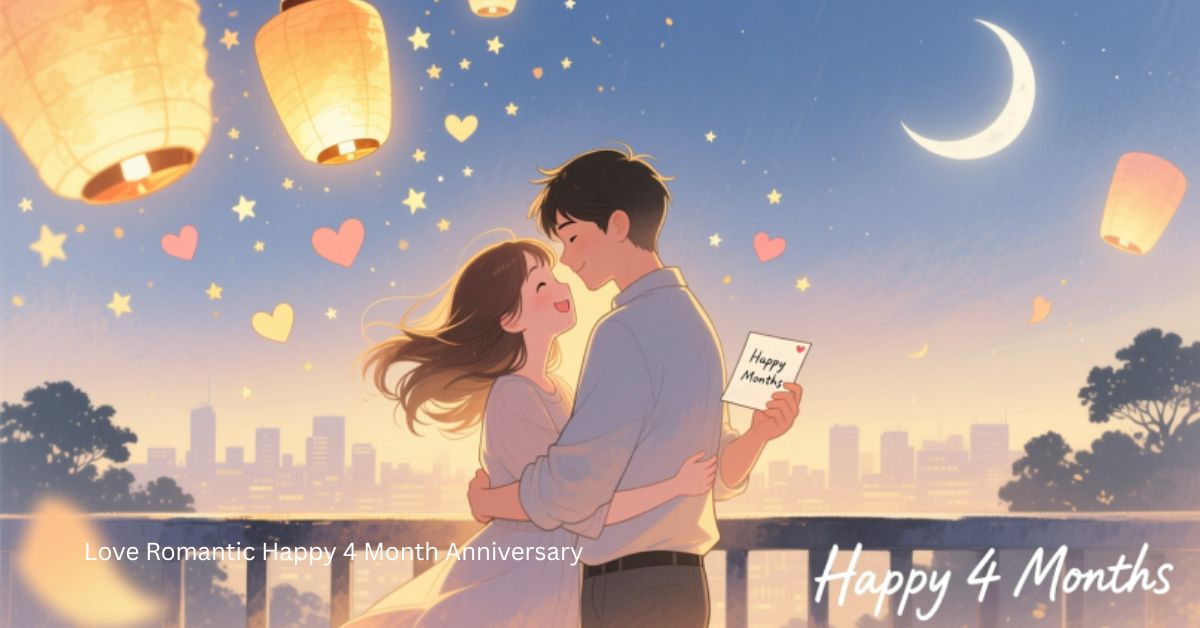 150 Love Romantic Happy 4 Month Anniversary Quotes And Wishes