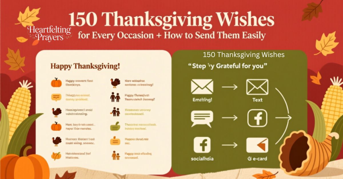 150 Thanksgiving Wishes for Every Occasion +How to Send Them Easily