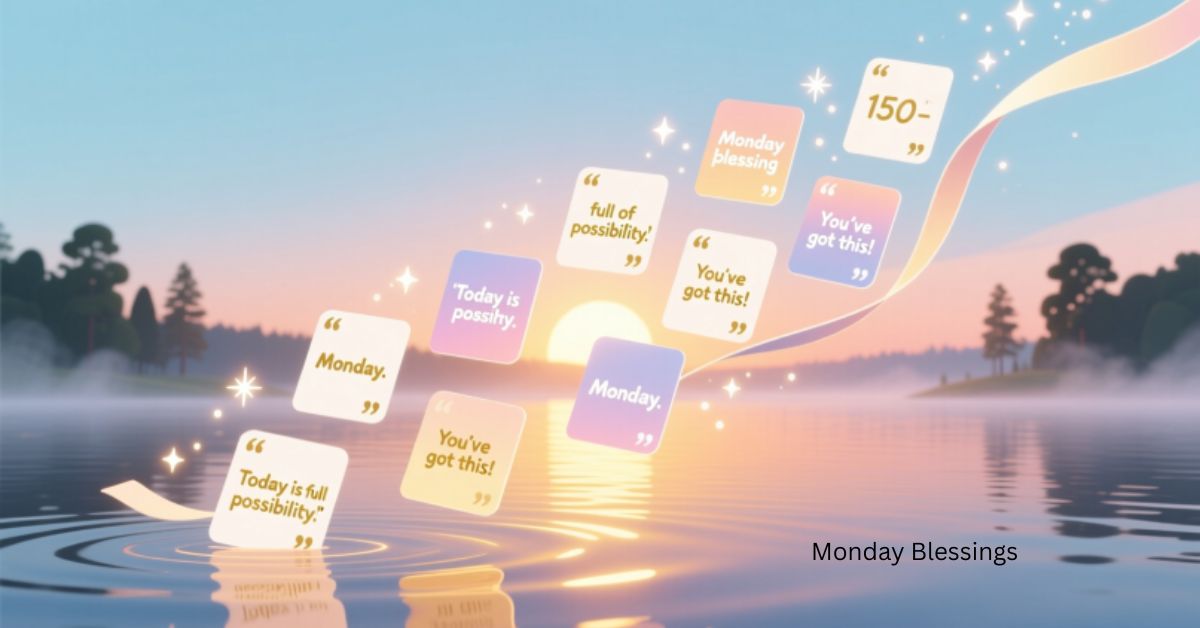 150+Positive Monday Blessings & Quotes to Uplift Your Week”