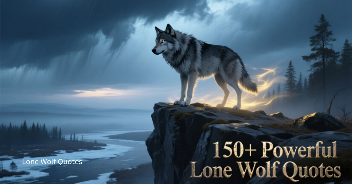 150+Powerful Lone Wolf Quotes