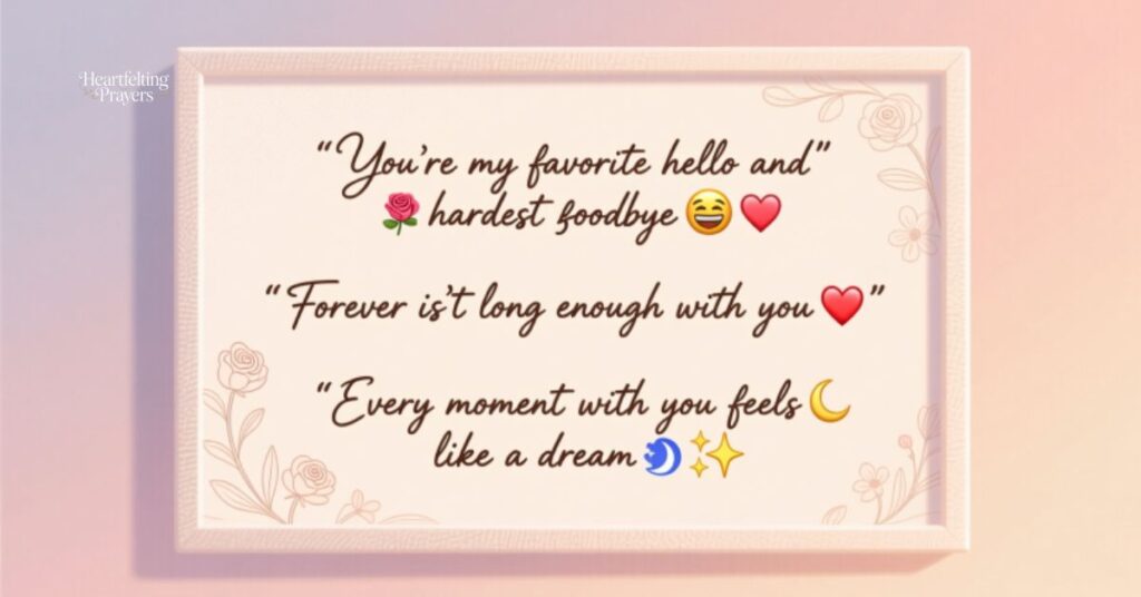 Additional Couple quotes (with emojis)