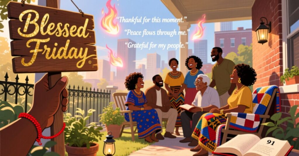 African American Friday Blessings Images and Quotes