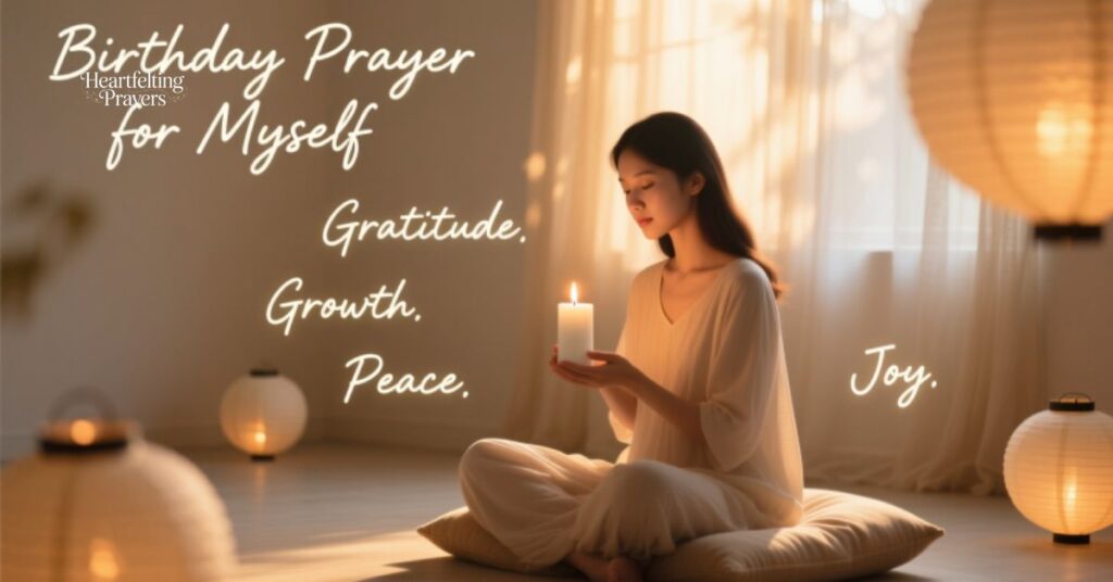 Birthday Prayer for Myself 
