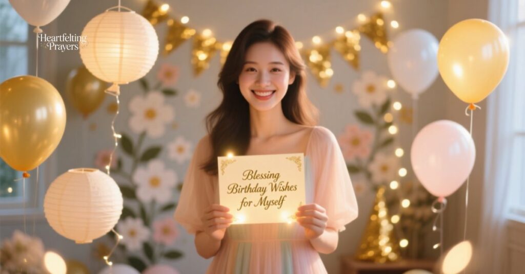 Blessing Birthday Wishes for Myself