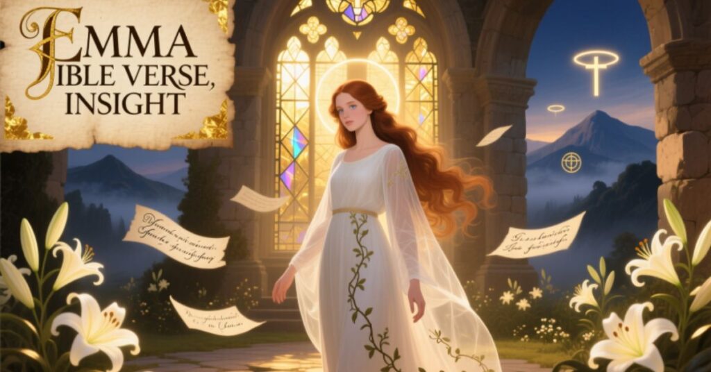 EMMA BIBLE VERSE INSIGHT
