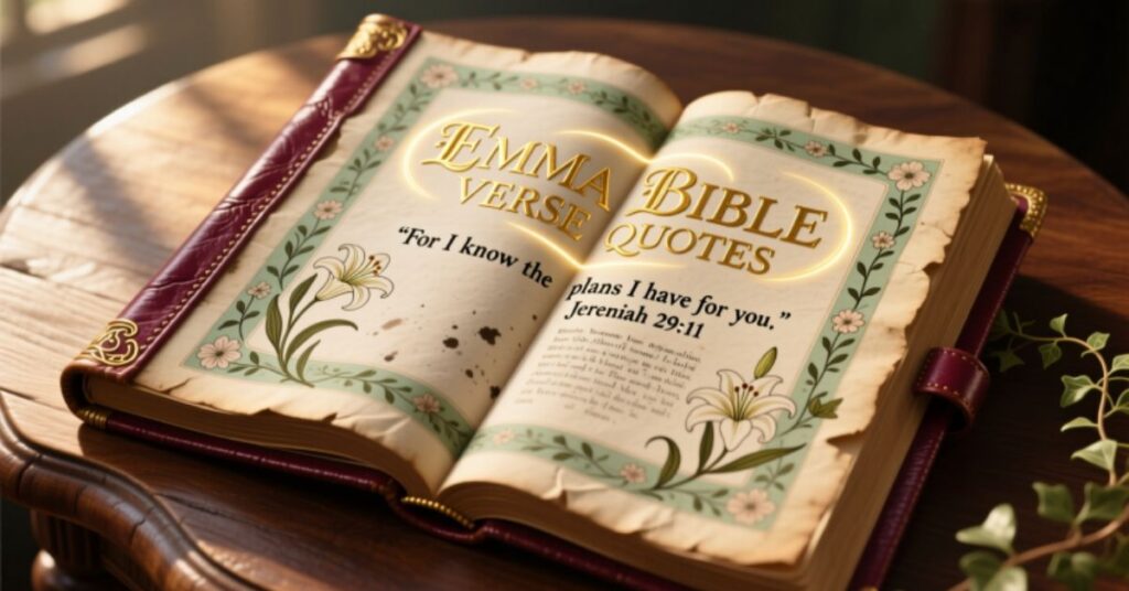 EMMA BIBLE VERSE QUOTES

