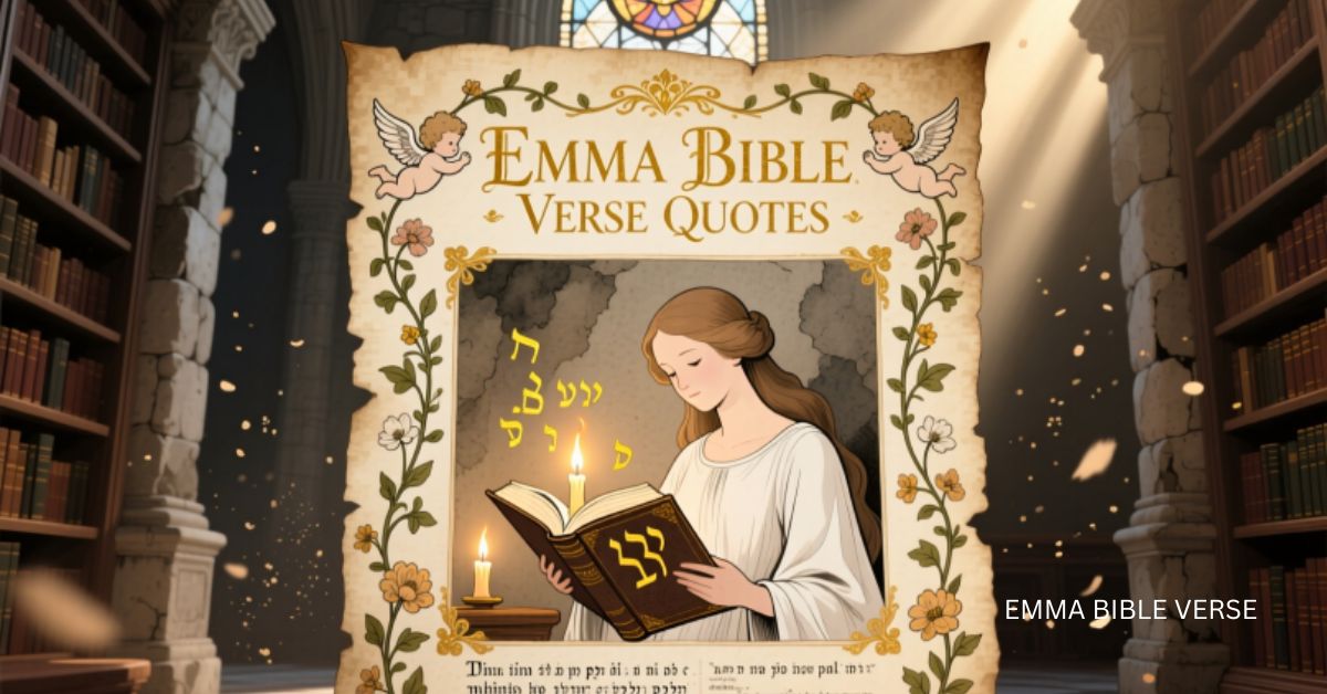 EMMA BIBLE VERSE QUOTES