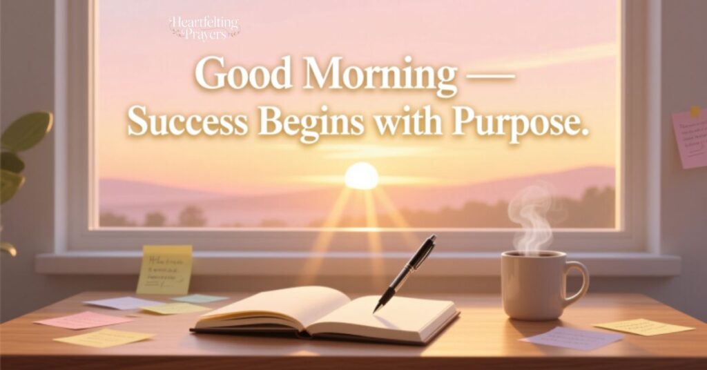 Good Morning Quotes for Success