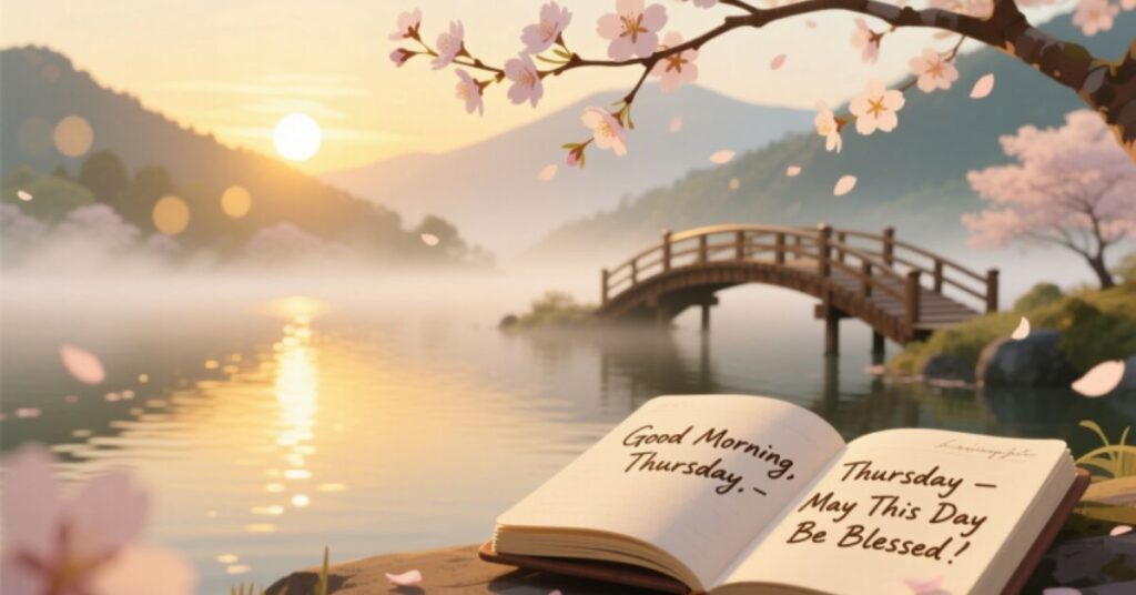 Good Morning Thursday Inspirational Blessings