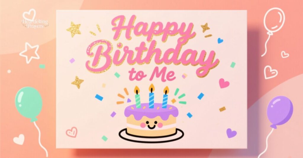 Happy Birthday to Me Quotes