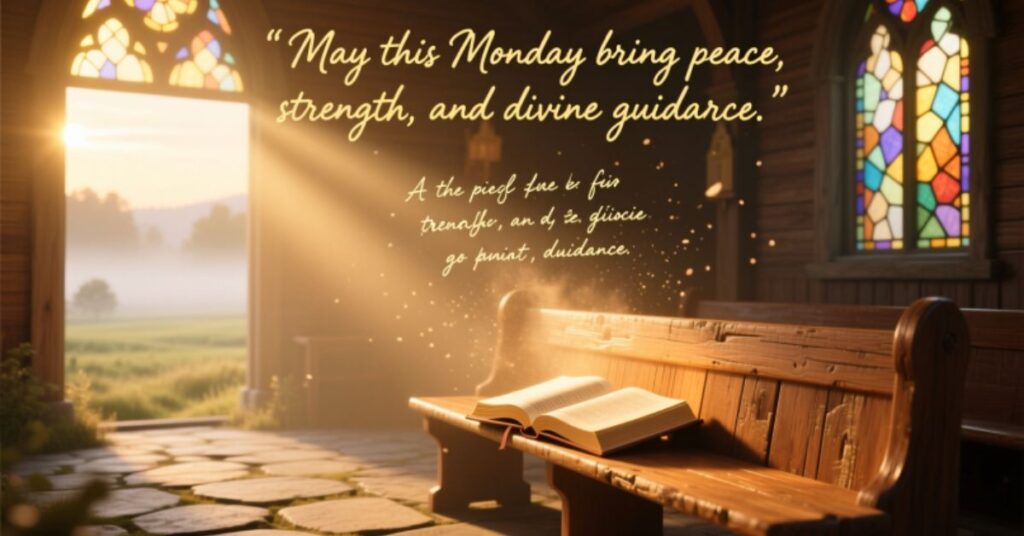Inspirational Monday Blessings and Prayers