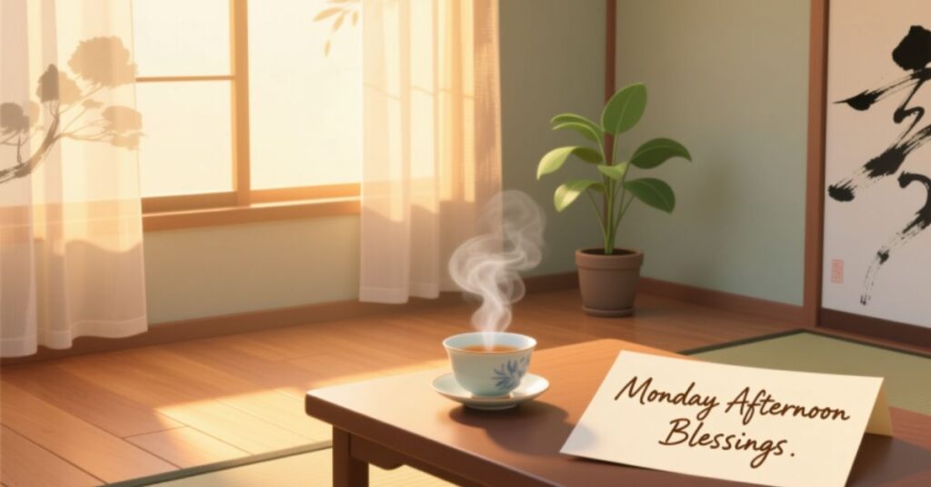 Monday Afternoon Blessings