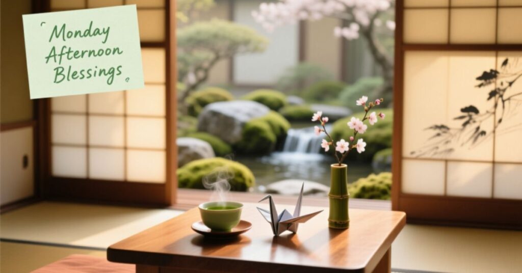 Monday Afternoon Blessings